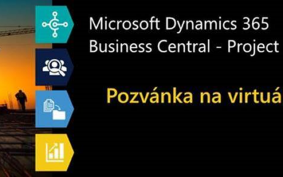 Webinář „Efektivní plánování a řízení projektů s Microsoft Dynamics 365 Business Central“ dne 24. 3. 2021 od 13:00